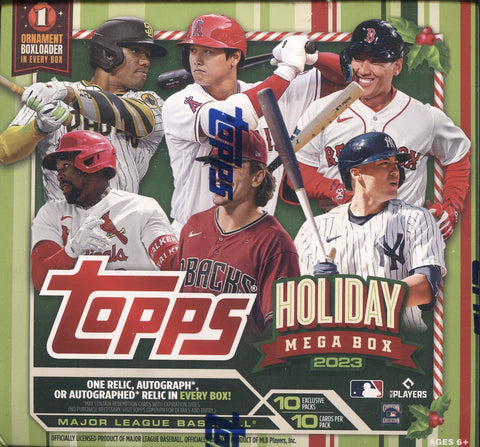 2023 Topps Holiday Baseball, Mega Box