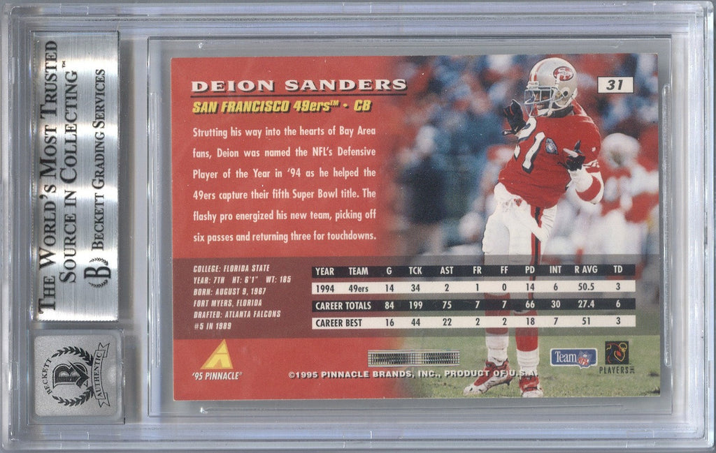 San Francisco 49ers: Deion Sanders 14