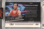 2021-22 Allen Iverson Leaf Pearl RUBY RED RITE OF PASSAGE AUTO JERSEY NUMBER 3/4 AUTOGRAPH #RP-AI1 Philadelphia 76ers HOF