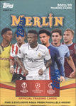 *LAST CASE* 2022-23 Topps UEFA Club Competitions Merlin Chrome Soccer, 40 Blaster Box Case