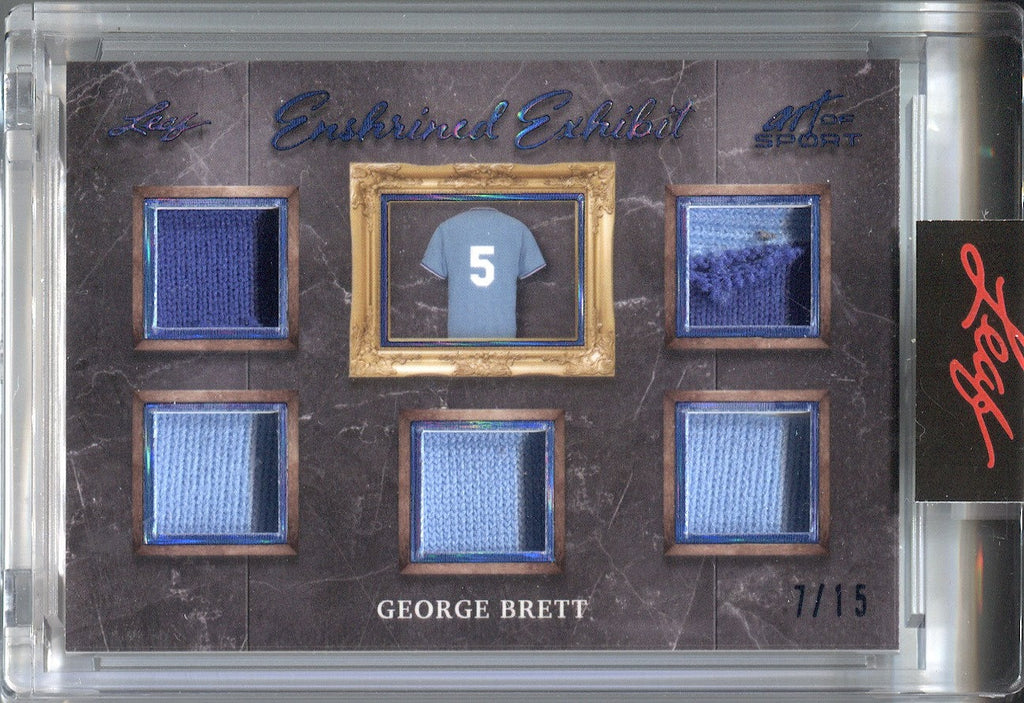 George Brett Kansas City Royals Jersey Gray