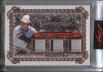 2021 Rod Carew Leaf Art of Sport PAINT BY NUMBERS TRIPLE JERSEY 17/30 RELIC #PBN-30 Minnesota Twins HOF