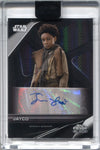 2023 Jacobi Swain as Jayco Topps Star Wars Black AUTO AUTOGRAPH A-SW