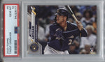 2020 Trent Grisham Topps Series 1 ROOKIE RC PSA 10 #9 Milwaukee Brewers 3317