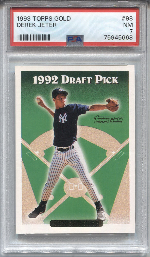 Derek Jeter (New York Yankees) 1993 Upper Deck Baseball RC Rookie