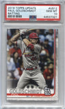 2019 Paul Goldschmidt Topps Update BATTING PSA 10 #US12 St. Louis Cardinals 7321