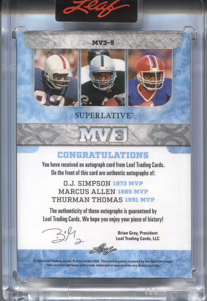 Not in Hall of Fame - 2. Thurman Thomas