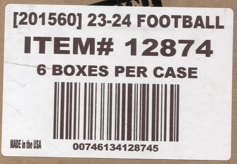 2023 Panini Immaculate Football Hobby, 6 Box Case