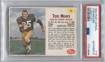 1962 Tom Moore Post Cereal HAND CUT PSA AUTHENTIC #10 Green Bay Packers 4964