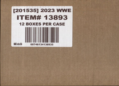 *NEW* 2023 Panini Donruss Elite WWE Hobby, 12 Box Case