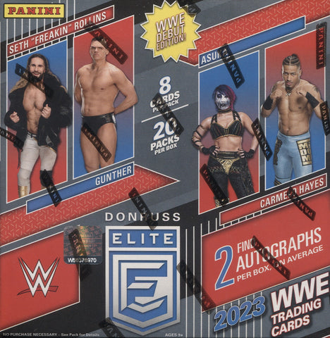 2023 Panini Donruss Elite WWE Hobby, Box