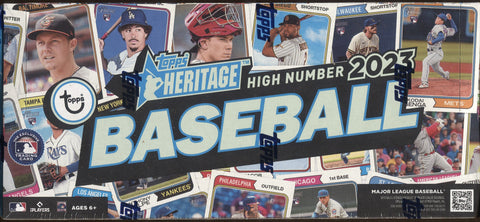 2023 Topps Heritage High Number Hobby, Box