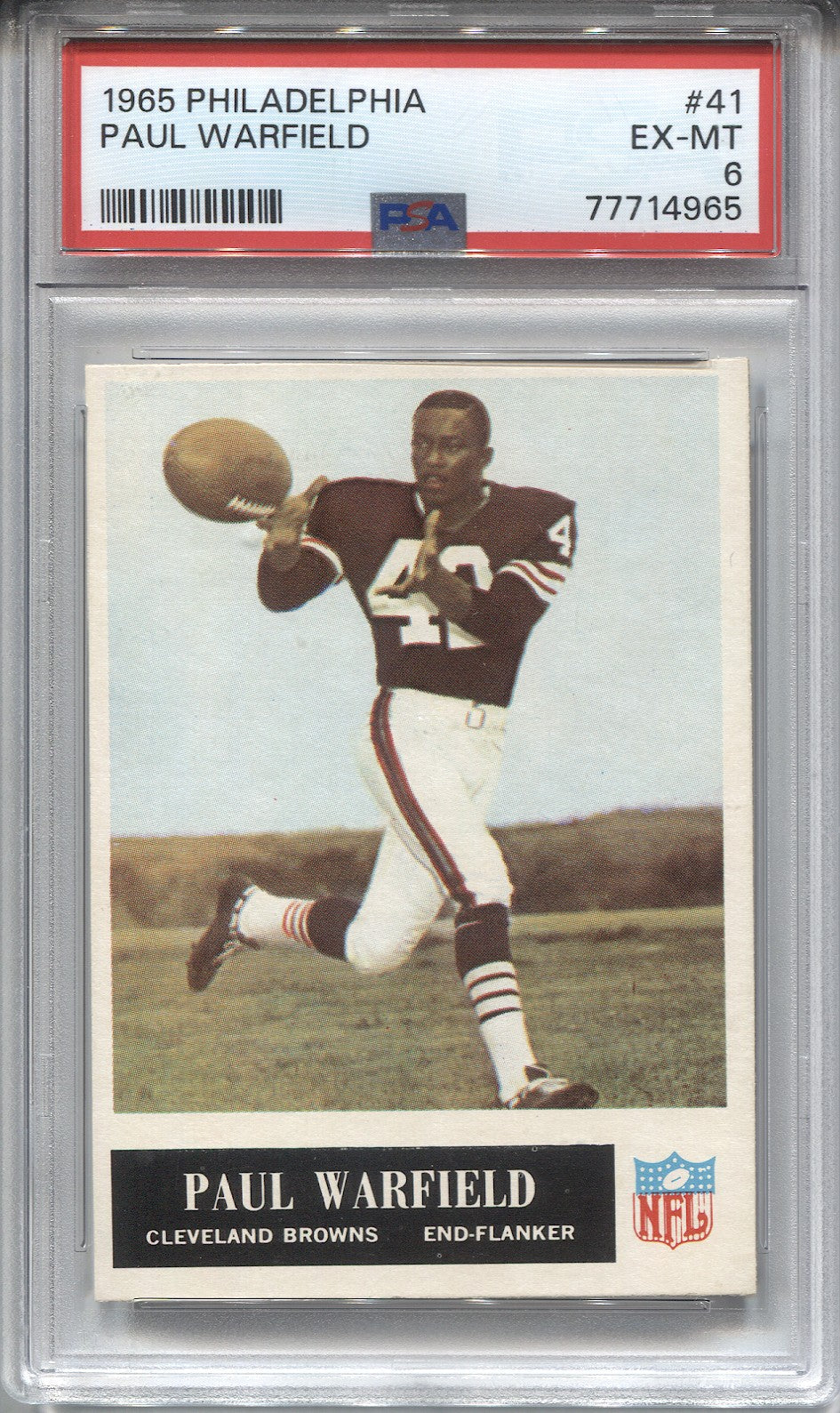 paul warfield jersey products for sale