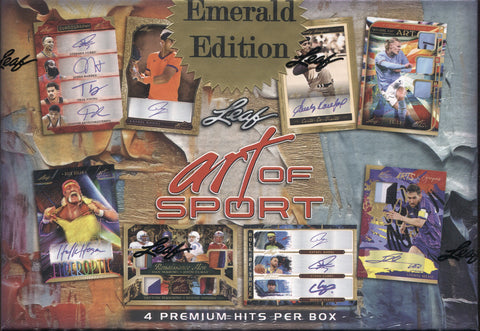 2023 Leaf Art of Sport Multi-Sport Emerald Edition, Box
