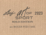 *LAST CASE* 2023 Leaf Art of Sport Multi-Sport SOLO EDITION Hobby, 20 Box Case