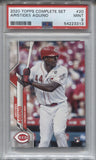 2020 Aristides Aquino Topps Complete Set ROOKIE RC PSA 9 #20 Cincinnati Reds 3313