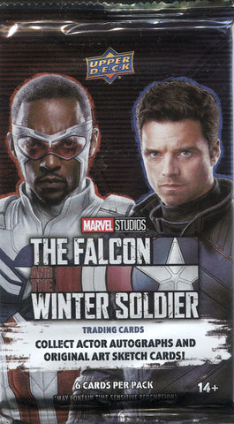 2022 Upper Deck Marvel The Falcon and the Winter Soldier Hobby, Pack