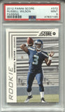 2012 Russell Wilson Panini Score PASSING ROOKIE RC PSA 9 #372 Seattle Seahawks 7165