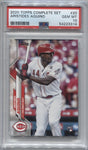 2020 Aristides Aquino Topps Complete Set ROOKIE RC PSA 10 #20 Cincinnati Reds 3314