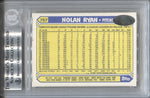 1987 Nolan Ryan Topps TIFFANY BAS AUTHENTIC AUTO AUTOGRAPH #757 Houston Astros HOF 5947