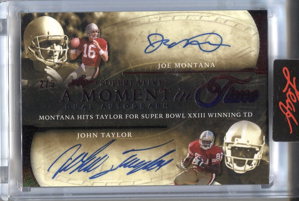 John Taylor San Francisco 49ers 3-Card Plaque