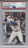 2020 Kyle Lewis Topps Team Set ROOKIE RC PSA 9 #SEA2 Seattle Mariners 3366