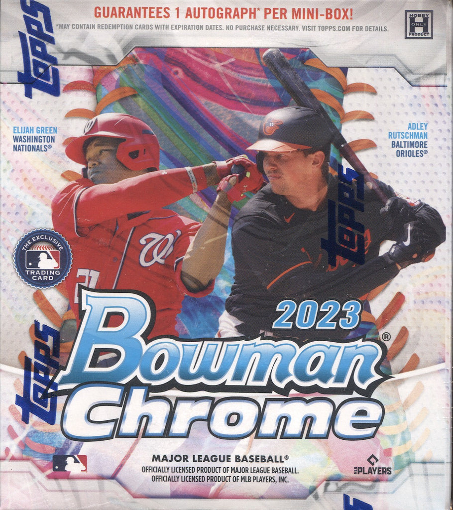 2023 Bowman Chrome Hobby Baseball Hobby Box - Cardsmiths Breaks