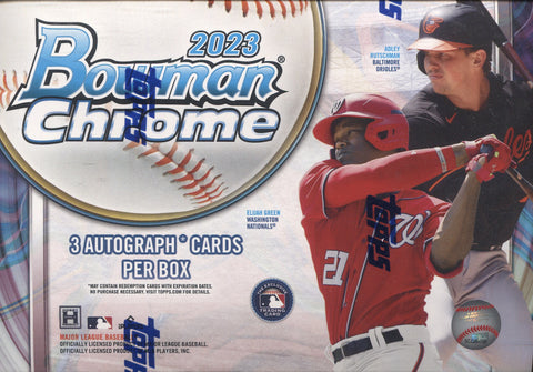 2023 Bowman Chrome Baseball HTA Choice, Box