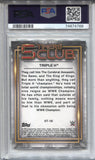 2021 Triple H Topps Chrome WWE 5 TIMERS CLUB RED REFRACTOR 3/5 PSA 10 #5T18 WWE Legend 4768