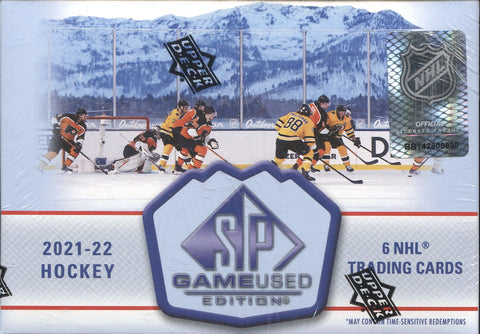 *NEW* 2021-22 Upper Deck SP Game Used Edition Hockey, Box