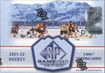 2021-22 Upper Deck SP Game Used Edition Hockey, 20 Box Case