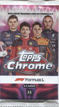 2023 Topps Chrome Formula 1 F1 Racing Hobby, Pack