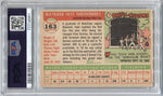 1955 Faye Throneberry Topps PSA 5 #163 Boston Red Sox 4981