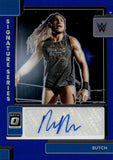 2023 Butch Panini Chronicles WWE DONRUSS OPTIC BLUE SIGNATURE SERIES AUTO 33/49 AUTOGRAPH #DO-BTC Friday Night Smackdown