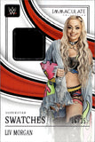 2023 Liv Morgan Panini Immaculate WWE SUPERSTAR SWATCHES SHIRT 16/35 RELIC #SM-LVM Monday Night Raw