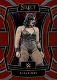 2024 Rhea Ripley Panini Select WWE RED 61/99 #22 Monday Night Raw