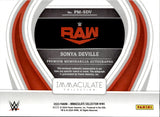 2023 Sonya Deville Immaculate WWE JUMBO SHIRT AUTO 42/99 AUTOGRAPH RELIC #PM-SDV Monday Night Raw