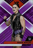 2023 Rhea Ripley Panini Chronicles WWE XR PURPLE 43/49 #284 Monday Night Raw