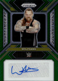 2024 Wolfgang Panini Prizm GREEN WWE SENSATIONAL SIGNATURES AUTO AUTOGRAPH #SS-WOL NXT