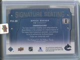 2021-22 Brock Boeser Upper Deck Premier SIGNATURE SEATING AUTO AUTOGRAPH #PSS-BB Vancouver Canucks