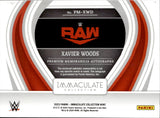 2023 Xavier Woods Immaculate WWE GOLD JUMBO SHIRT AUTO 01/10 AUTOGRAPH RELIC #PM-XWD Monday Night Raw