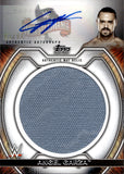 2021 Angel Garza Topps Undisputed WWE MAT AUTO 61/99 AUTOGRAPH RELIC #M-GA Friday Night Smackdown