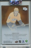 2021-22 Philip Tomasino Upper Deck Clear Cut BLACK AMBER ROOKIE AUTO AUTOGRAPH RC #BA-PT Nashville Predators