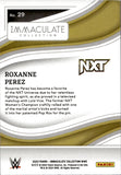 2023 Roxanne Perez Panini Immaculate WWE 06/75 #29 NXT