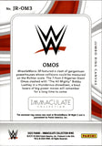 2023 Omos Panini Immaculate WWE JUMBO RING CANVAS MAT 26/99 RELIC #JR-OM3 Monday Night Raw
