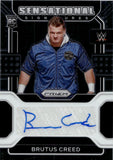 2022 Brutus Creed Panini Prizm WWE ROOKIE SENSATIONAL SIGNATURES AUTO AUTOGRAPH RC #SS-BCR NXT
