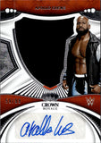 2023 Apollo Crews Panini Chronicles CROWN ROYALE WWE SHIRT AUTO 59/99 AUTOGRAPH RELIC #SL-CRW Monday Night Raw