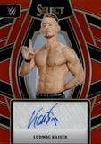 2022 Ludwig Kaiser Panini Select RED SIGNATURES AUTO 99/99 AUTOGRAPH #SL-LWK Monday Night Raw