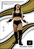 2023 Roxanne Perez Panini Immaculate WWE 58/75 #29 NXT