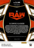 2022 Ludwig Kaiser Panini Select RED SIGNATURES AUTO 99/99 AUTOGRAPH #SL-LWK Monday Night Raw